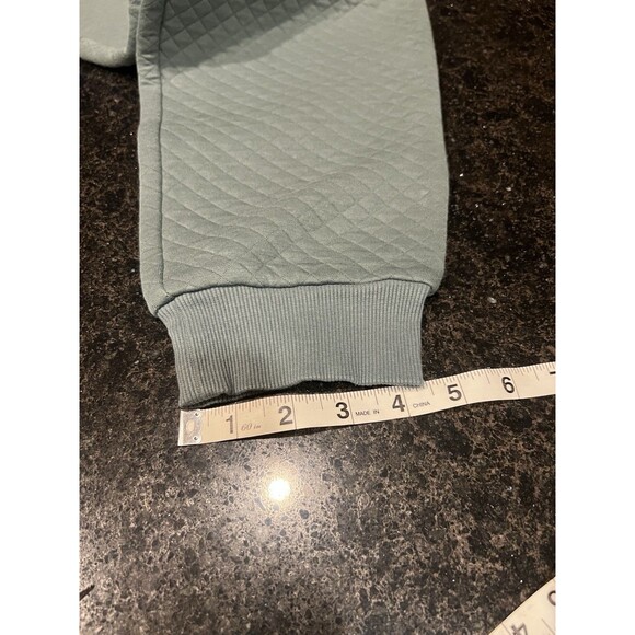 Vera Bradley Sage Green Quilted Joggers Medium M - Picture 12 of 16